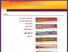 Tablet Screenshot of kurdish-bible.org